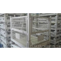 Warehouse Foldable Steel Metal Storage Cage